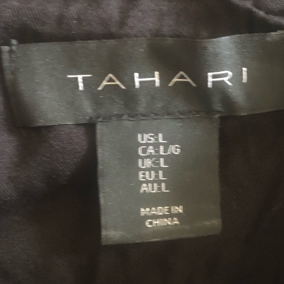 Tahari button up sweater jacket, business classy and thick and warm cotton blend - Picture 3 of 9